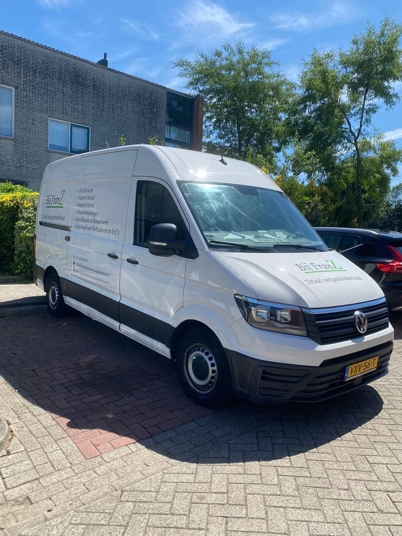 Carwrapping Bij Franz Vastgoed Totaal Onderhoud