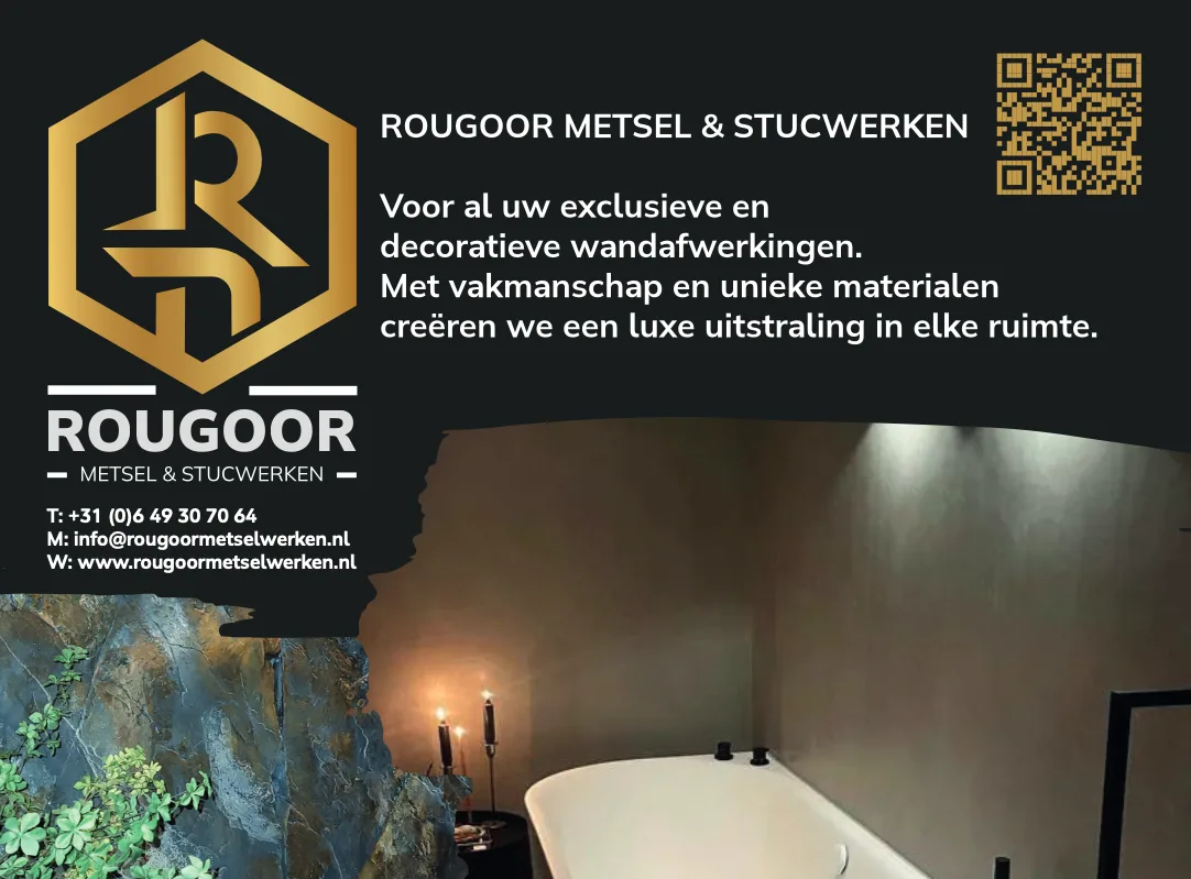 Krantenbanner Rougoor Metselwerken