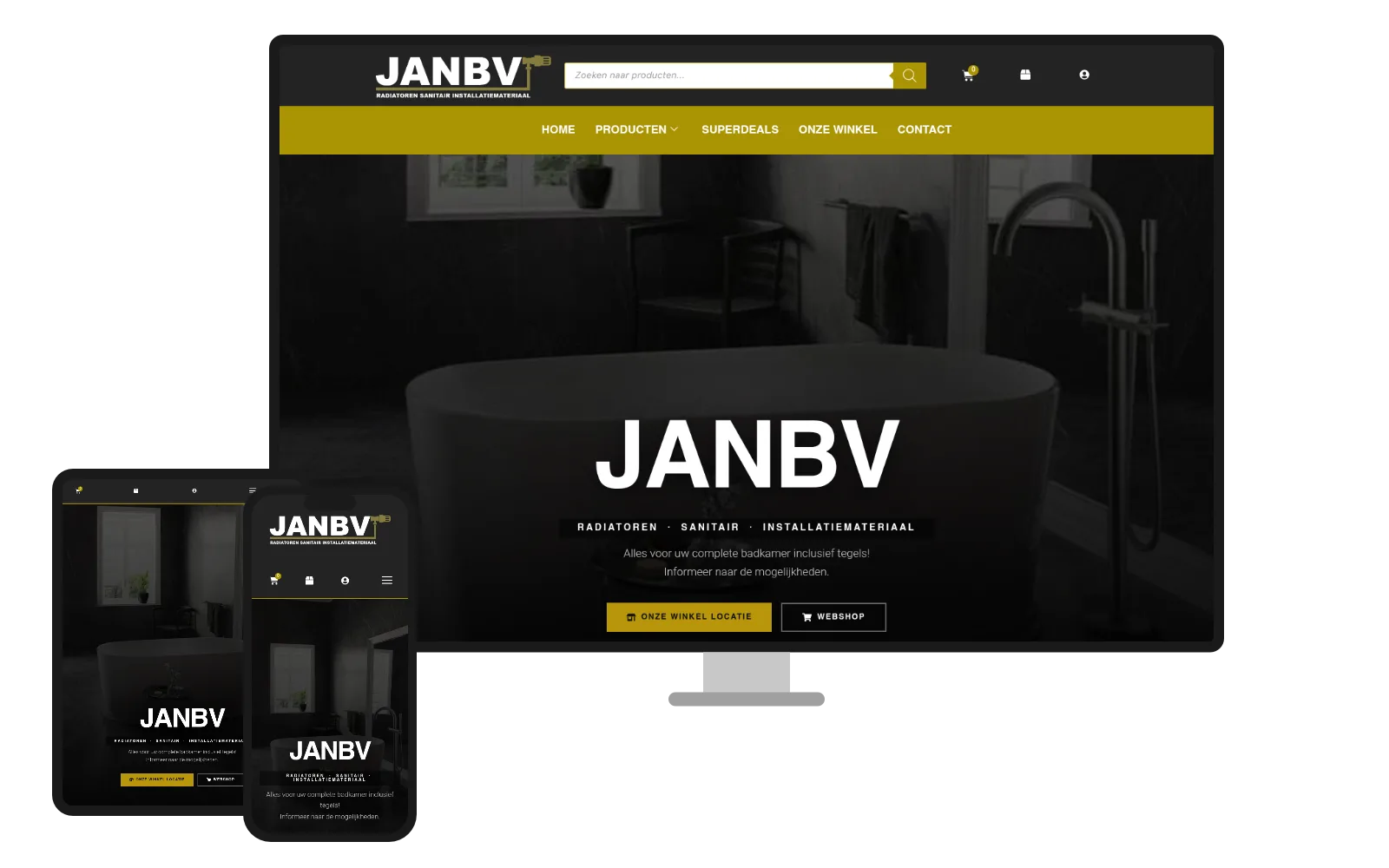JANBV – Webshop